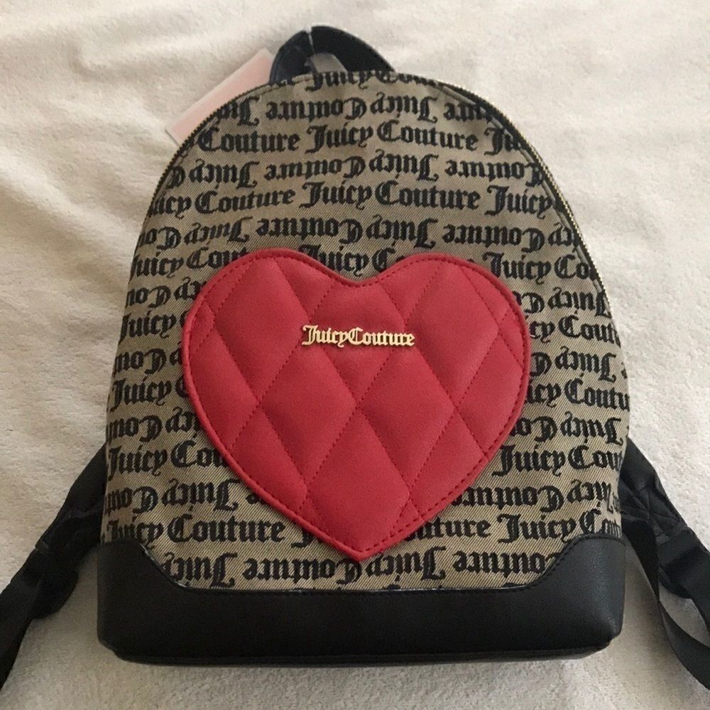 New Juicy Couture Monogrammed Backpack​​​​​​​​​​​​​​​​​